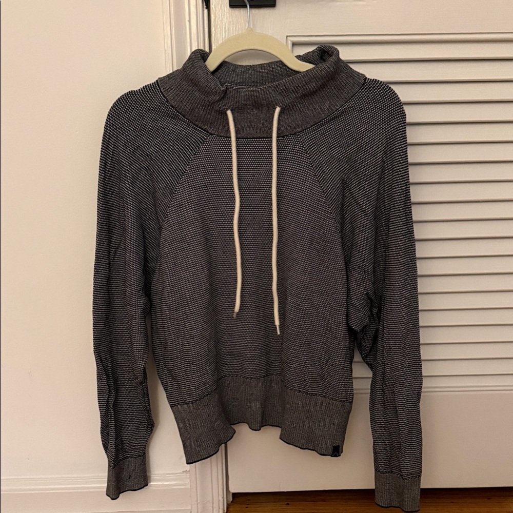 Blue Varley Maceo Pullover With Drawstring Collar - image 1